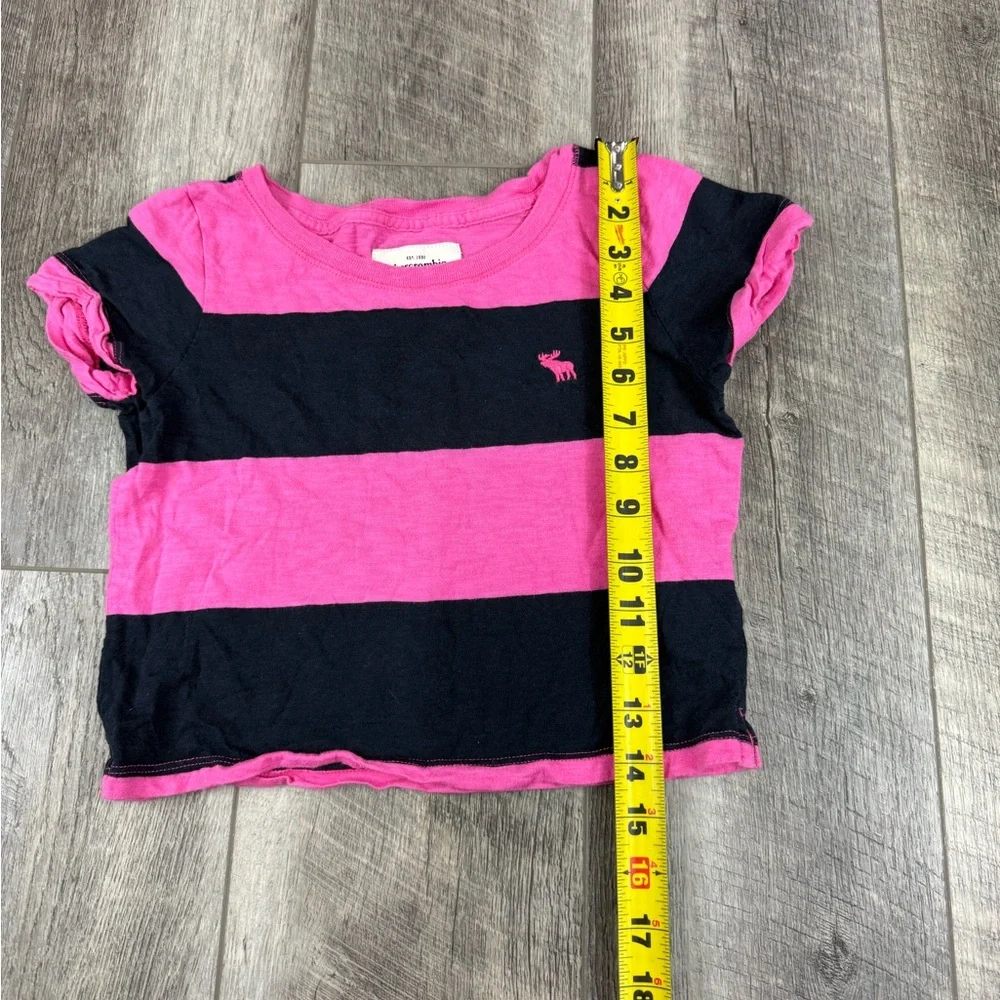 Abercrombie Kids Pink Stripe‎ Top